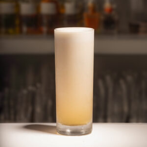 bicchiere cocktail Gin Fizzie Peach